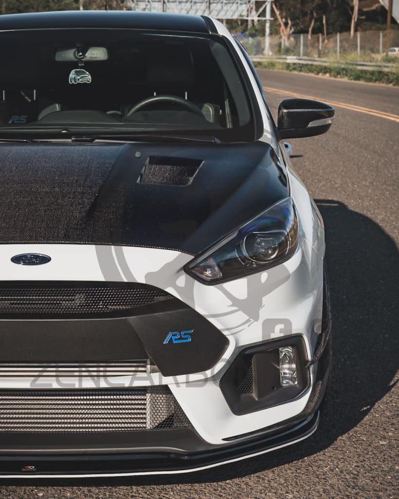 2012+ Ford Focus ST/RS Carbon Fiber Mirror Caps Replacement