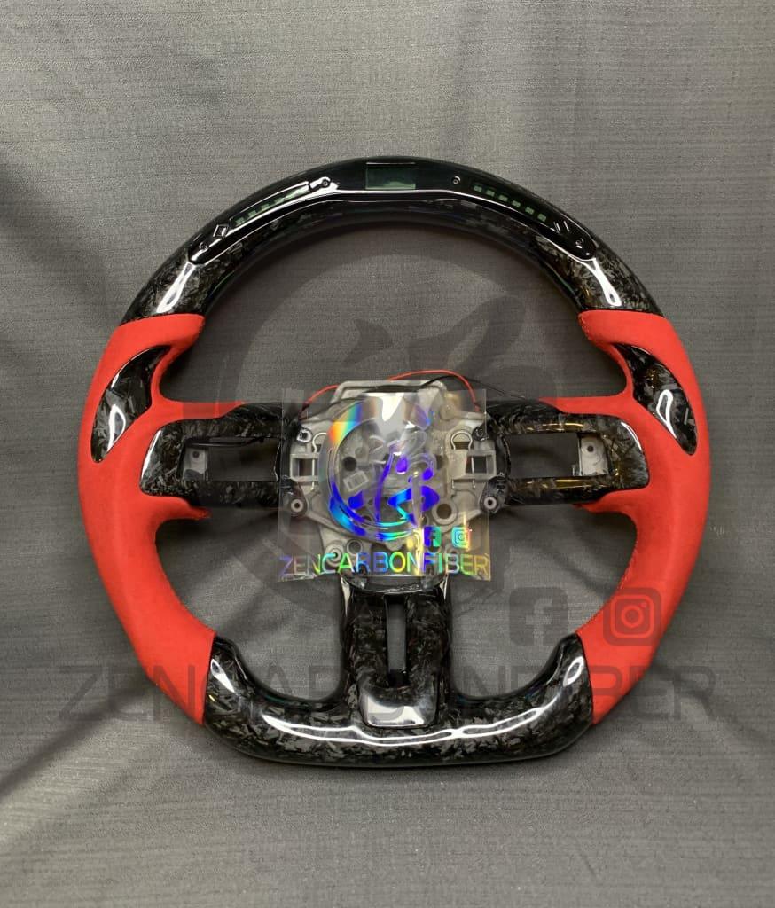 2015-2023 S550 Ford Mustang Carbon Fiber Steering Wheel