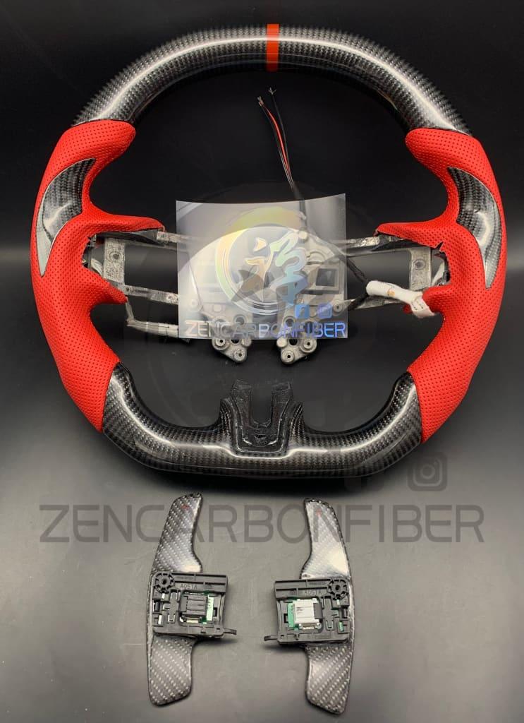 2015-2023 S550 Ford Mustang Carbon Fiber Steering Wheel