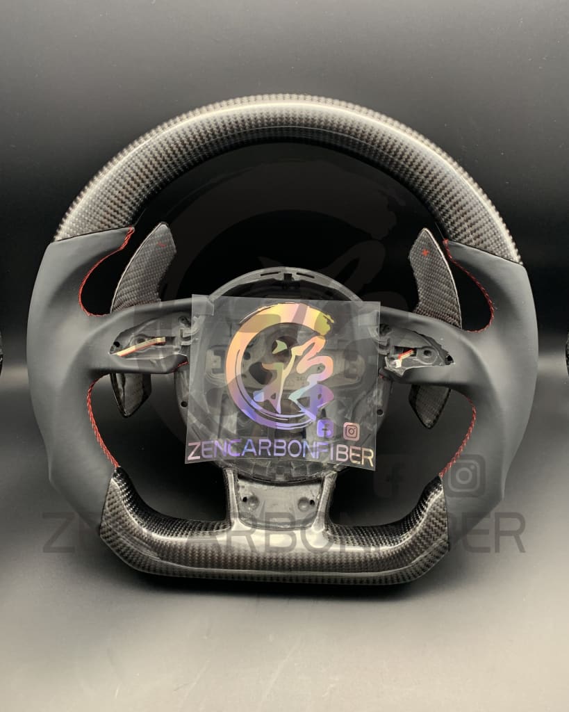 2012-2016 Audi B8.5/8V A3/S3/RS3, A4/S4/RS4, A5/S5/RS5 Carbon Fiber Steering Wheel