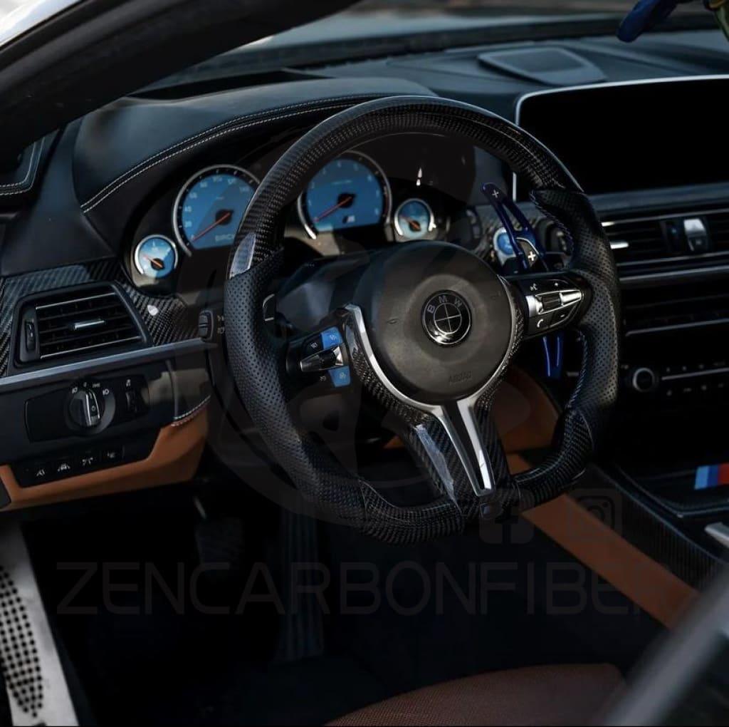 BMW F2X/F3X/F8X/F1X Carbon Fiber Steering Wheel