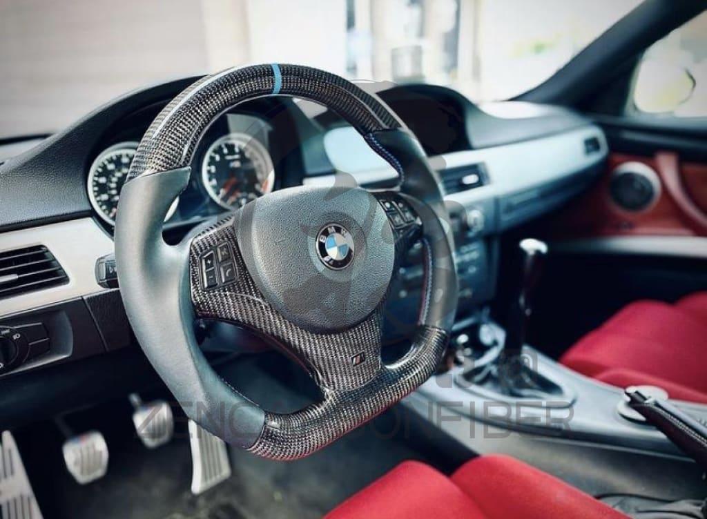 2006-2011 BMW E9X/E8X Sport Carbon Fiber Steering Wheel
