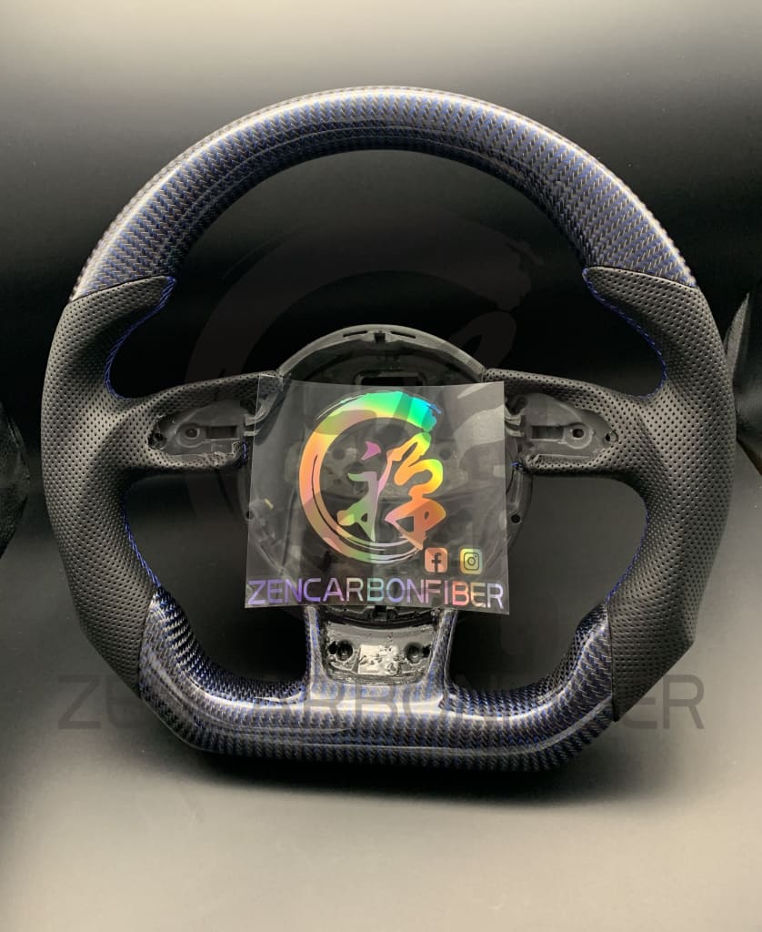2012-2016 Audi B8.5/8V A3/S3/RS3, A4/S4/RS4, A5/S5/RS5 Carbon Fiber Steering Wheel