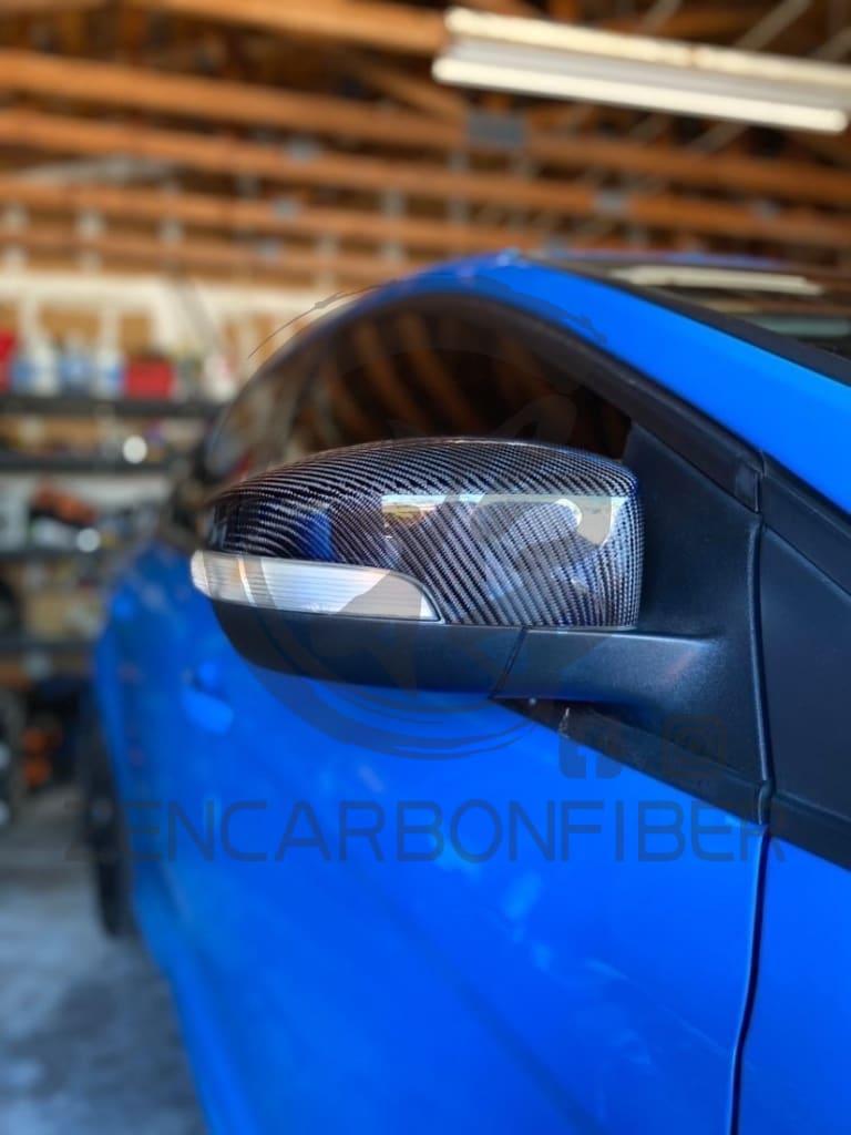 2012+ Ford Focus ST/RS Carbon Fiber Mirror Caps Replacement