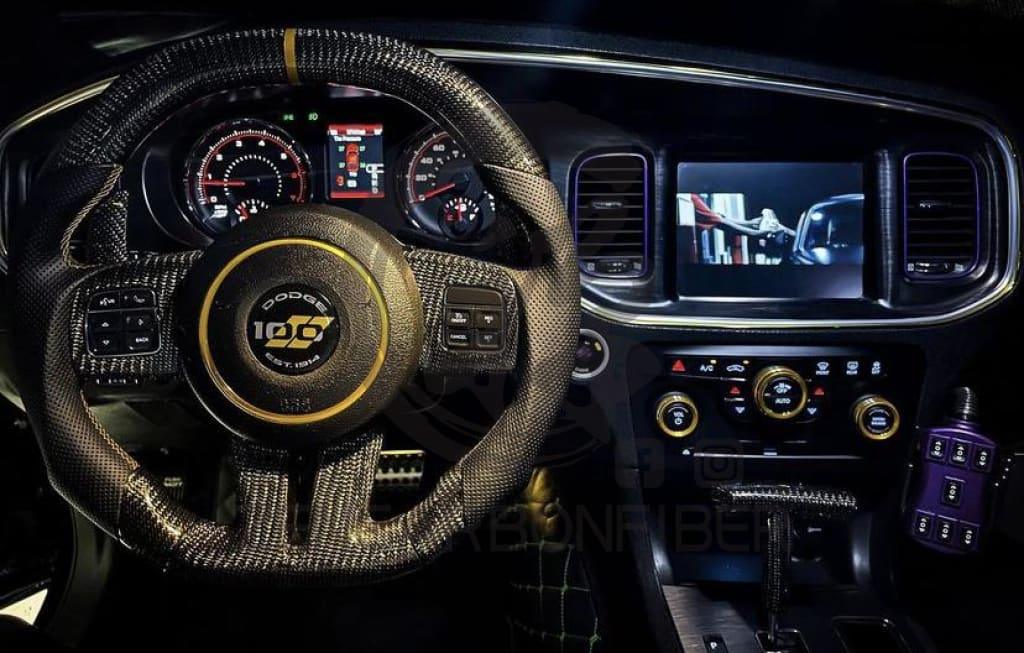 2012-2014 Dodge/Jeep/Chrysler SRT8 Carbon Fiber Steering Wheel