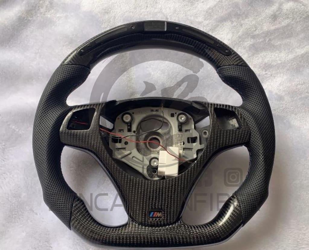 2006-2011 BMW E9X/E8X Sport Carbon Fiber Steering Wheel