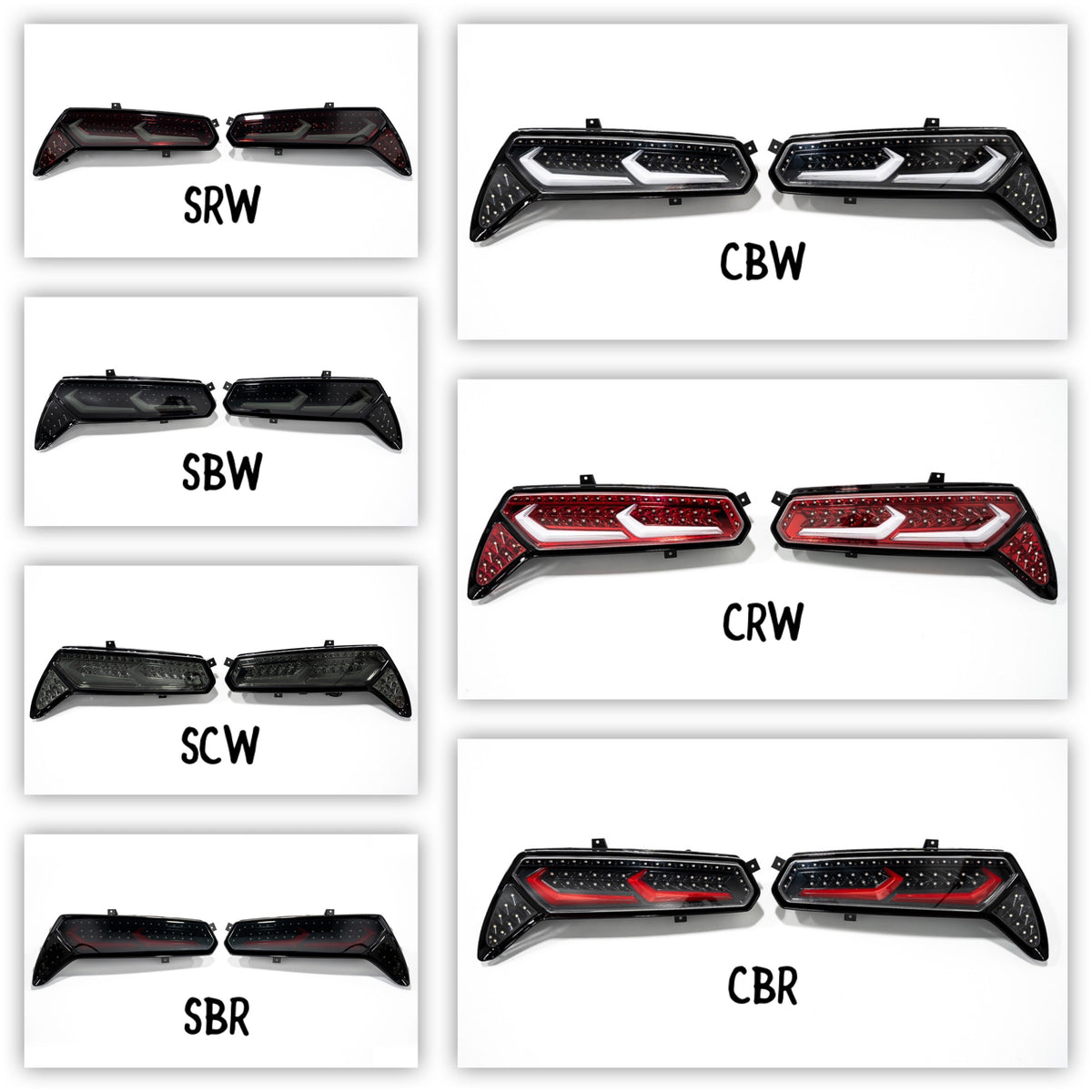 2014-2019 C7 Corvette C8-Style Sequential LED Tail Lights [Auto Revitalization]
