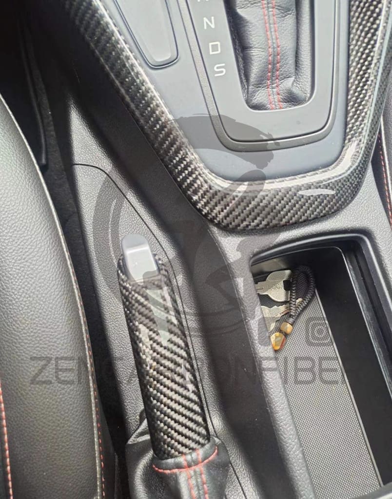 2012+ Ford Focus Carbon Fiber Emergency Brake Handle Replacement