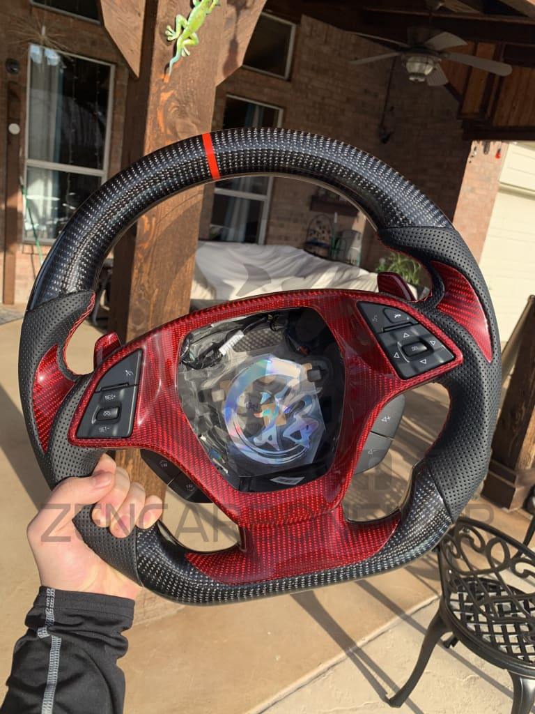 2014-2019 Chevrolet C7 Corvette Carbon Fiber Steering Wheel
