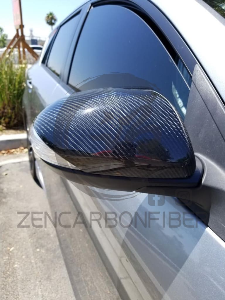2010-2013 Mazdaspeed3/Mazda3 carbon fiber mirror caps replacement