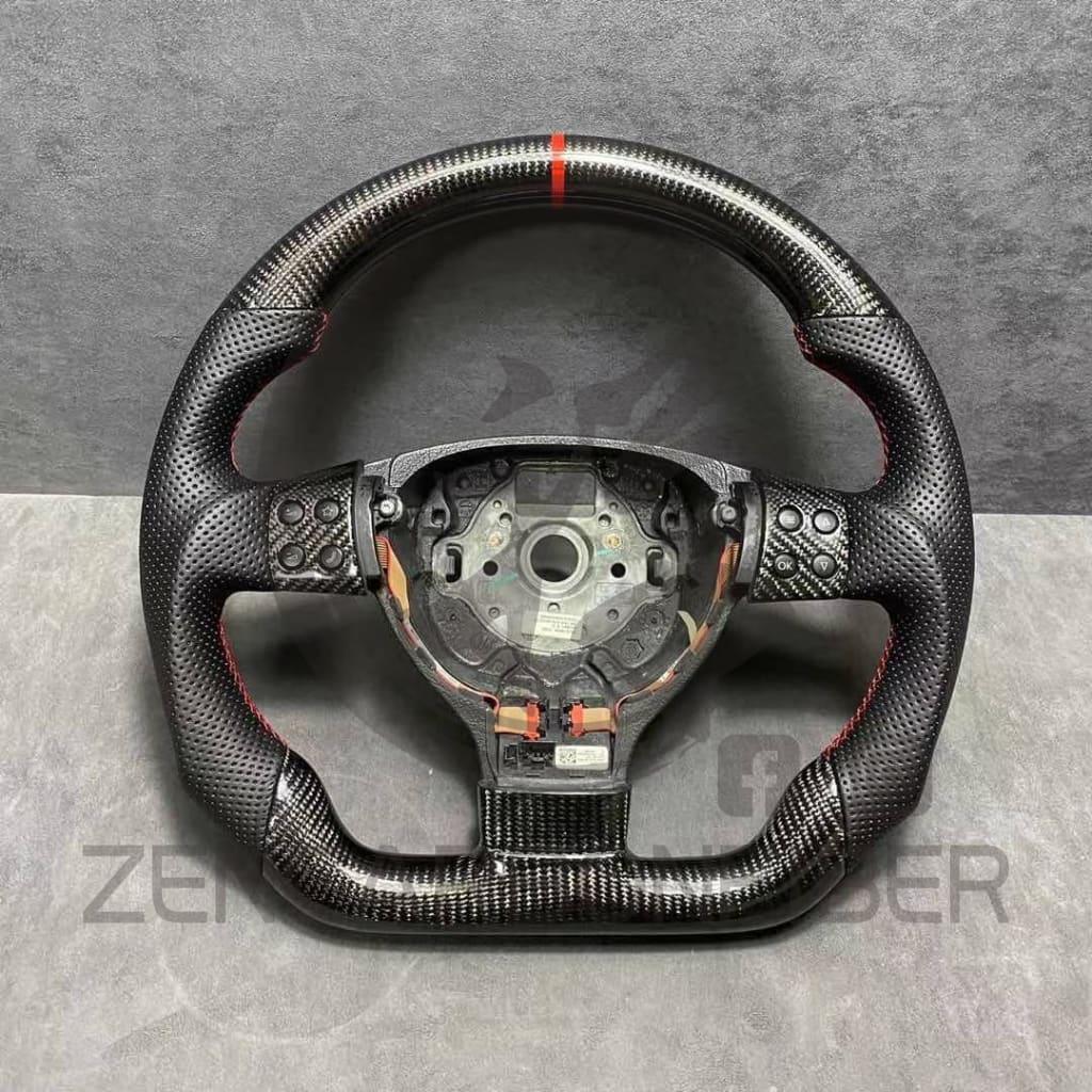 2004-2009 Volkswagen/VW MK5 Golf/Jetta Carbon Fiber Steering Wheel