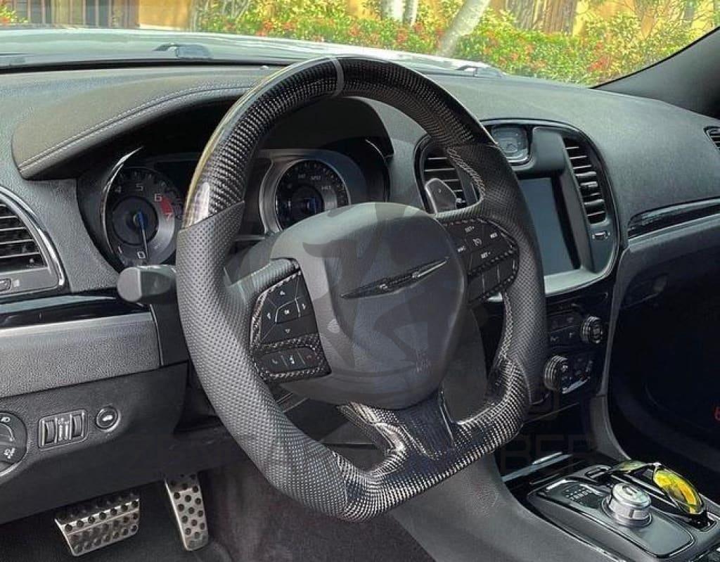 2015+ Chrysler 300 Carbon Fiber Steering Wheel