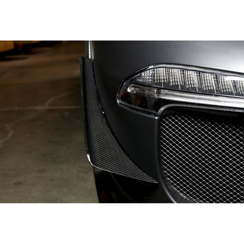 Porsche 991.1 GT3 Carbon Fiber Front Bumper Canards 2013-2016
