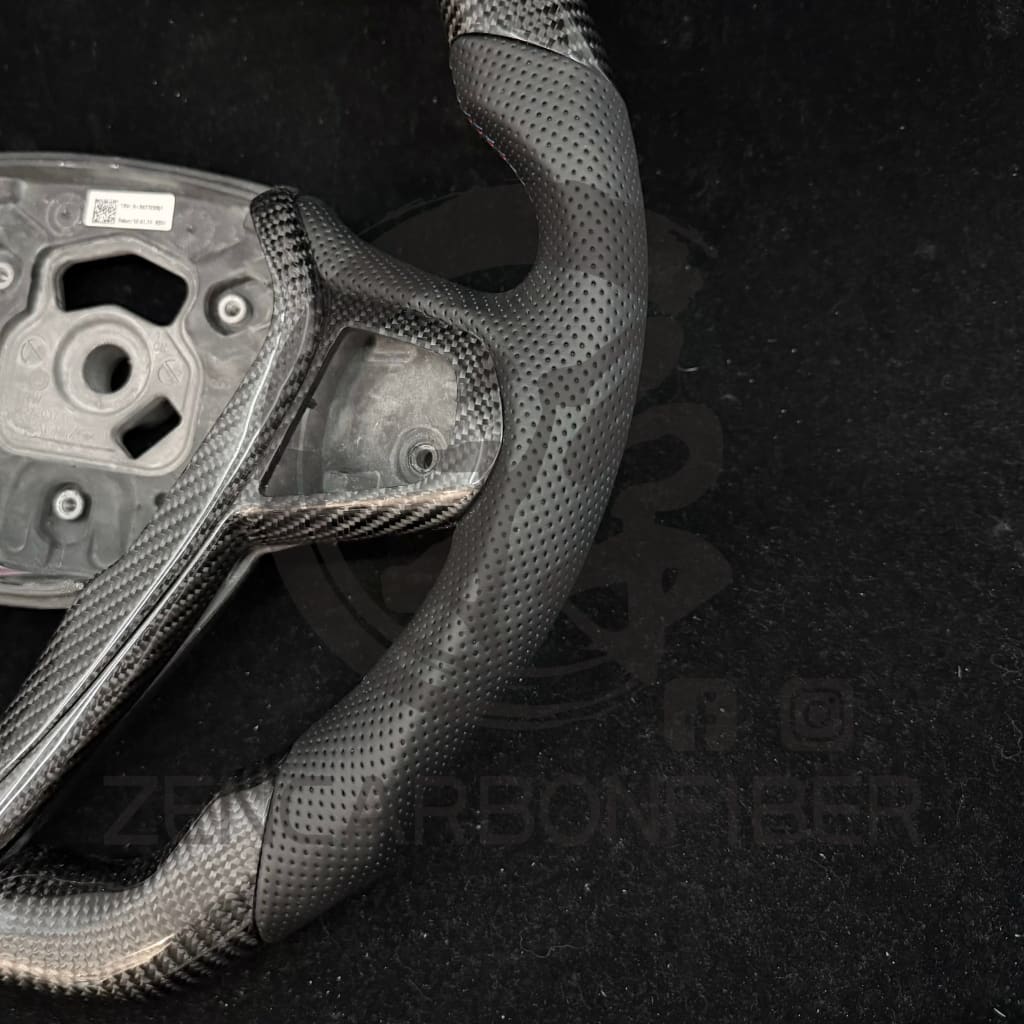 IN STOCK - 2019-2024 BMW G2X 3/4-series Non-M-Sport Carbon Fiber Steering Wheel