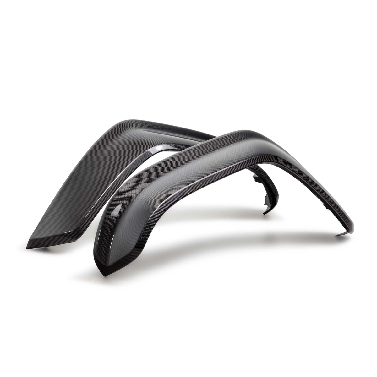 2022-24 Bronco Raptor Carbon Front Fender Flare Set - Gloss