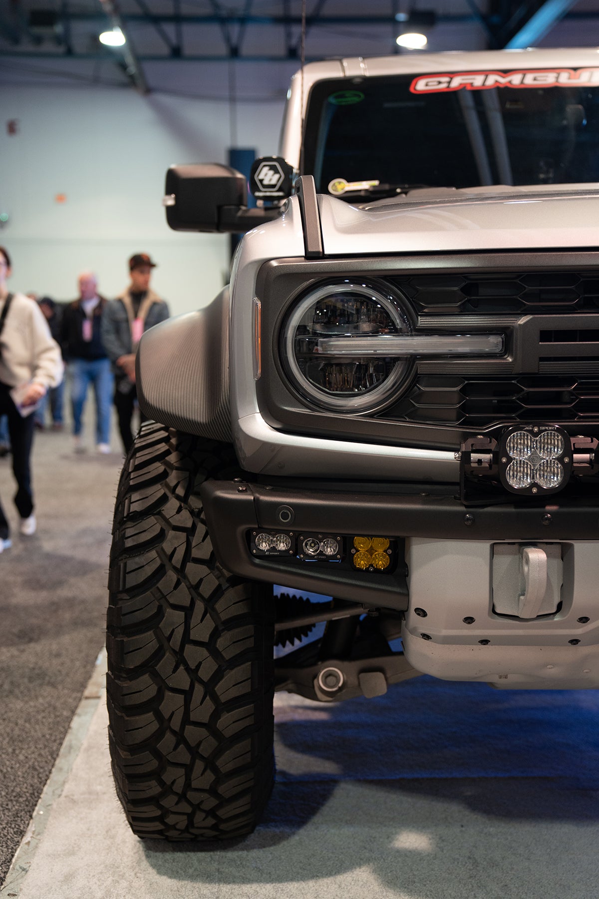 2022-24 Bronco Raptor Carbon Fiber Fender Flare Kit - Matte