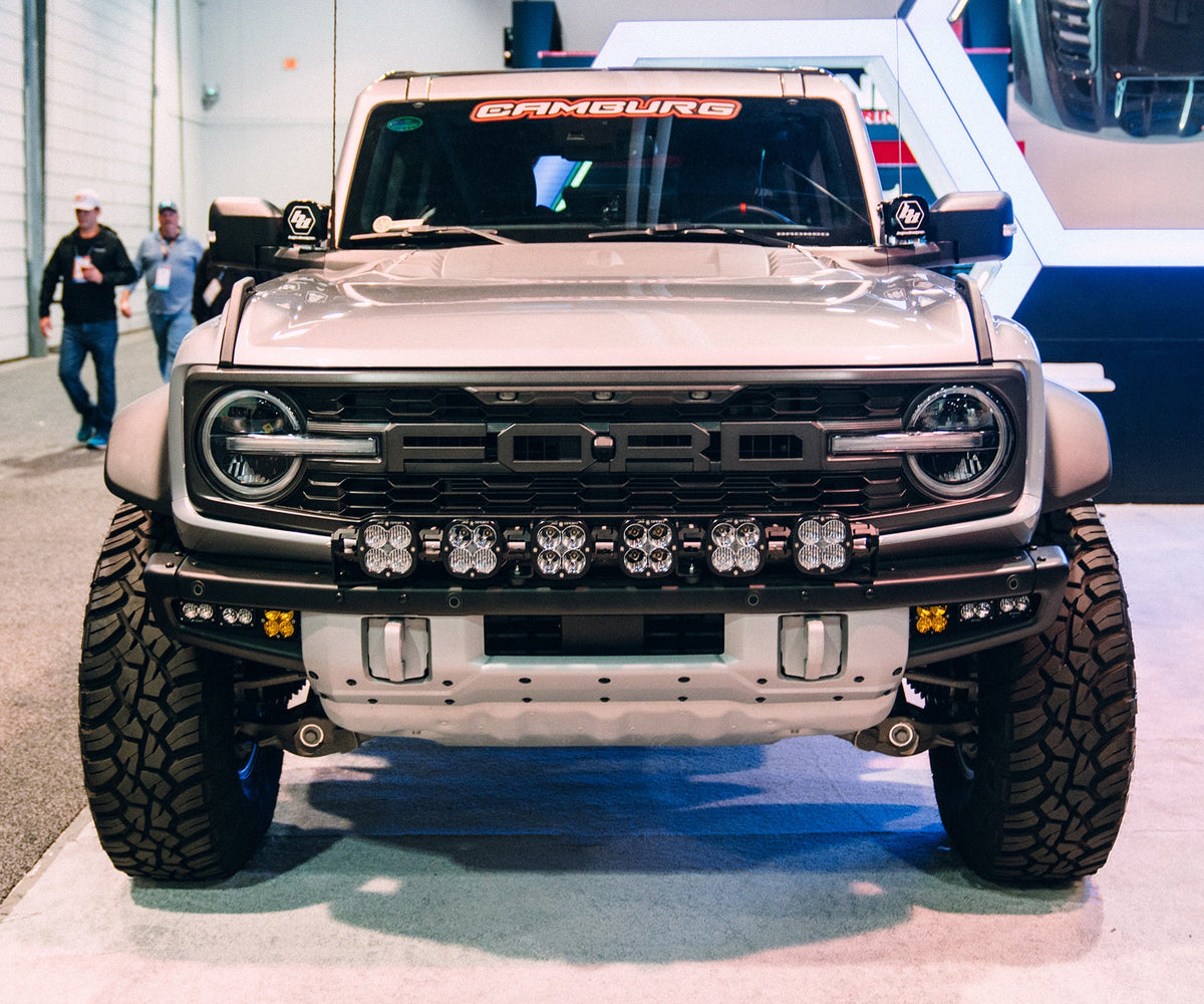 2022-24 Bronco Raptor Carbon Fiber Fender Flare Kit - Matte