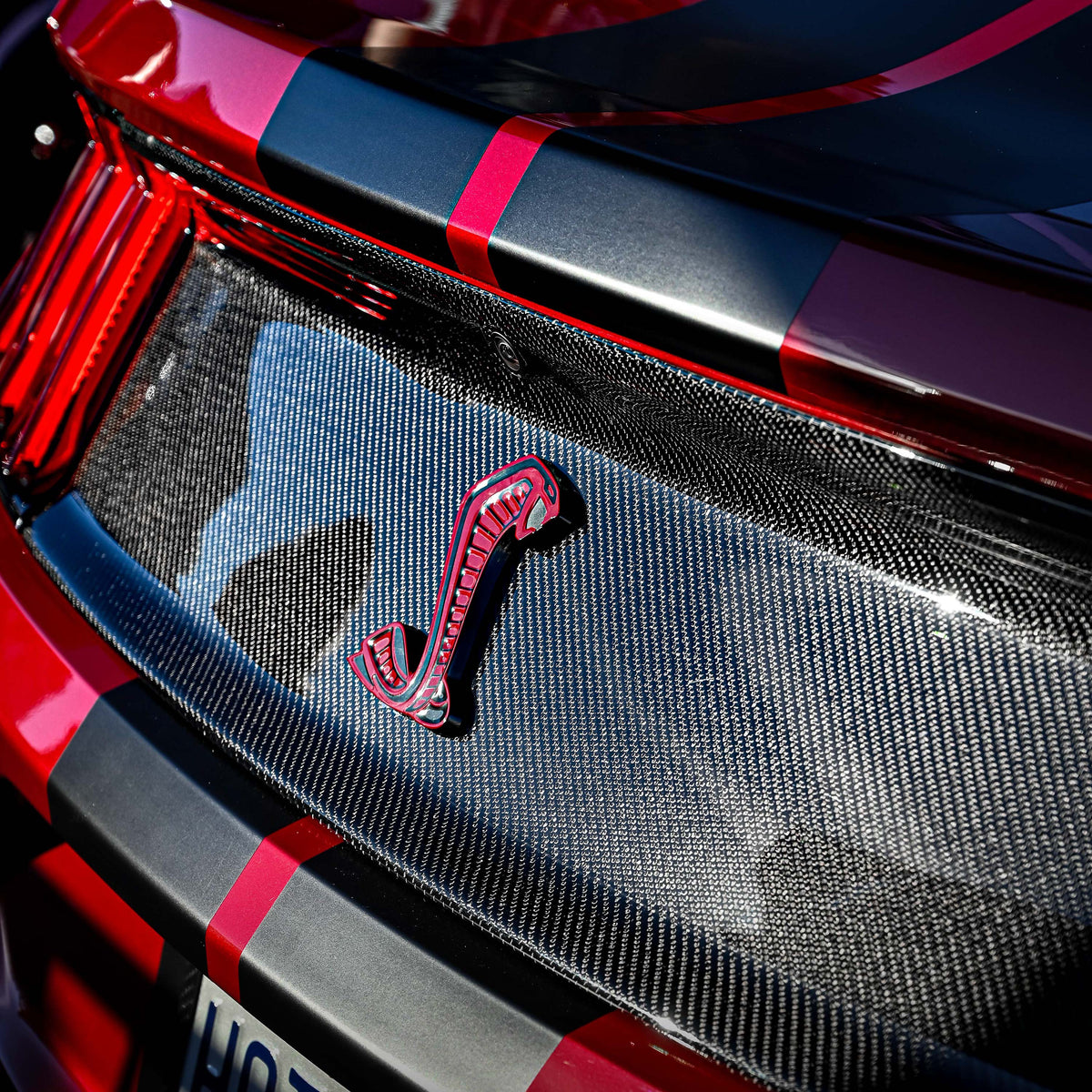 2020-22 GT500 CARBON FIBER REAR DECK LID PANEL