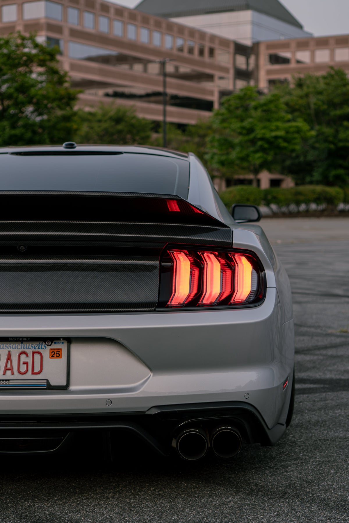 2015 - 2023 Mustang Carbon Fiber DuckTail Trunk
