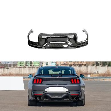 2024+ Mustang Carbon Fiber Rear Diffuser