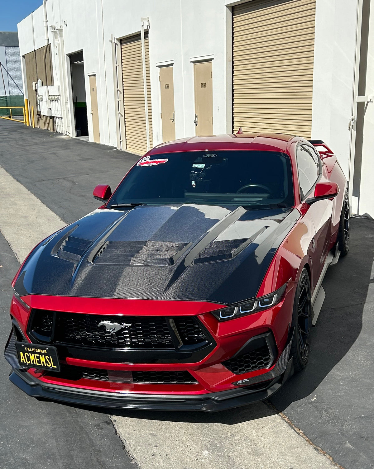 2024+ Mustang Carbon Fiber GT3 Hood