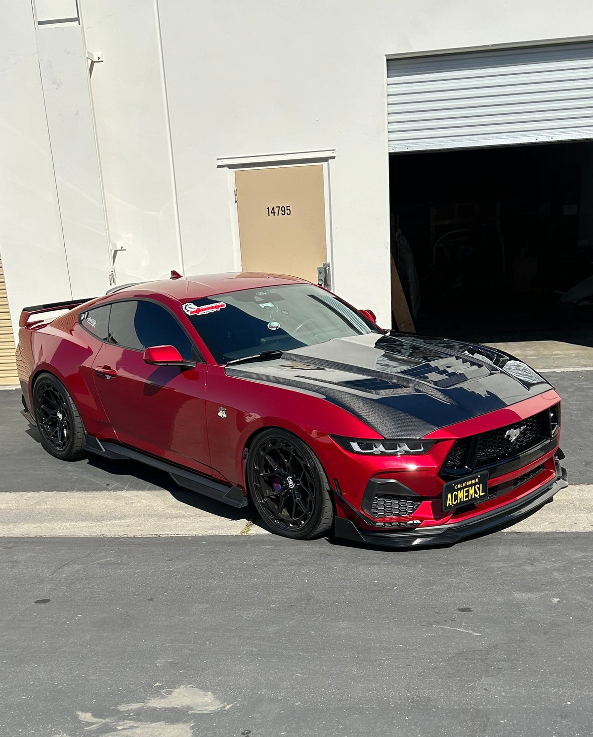 2024+ Mustang Carbon Fiber GT3 Hood