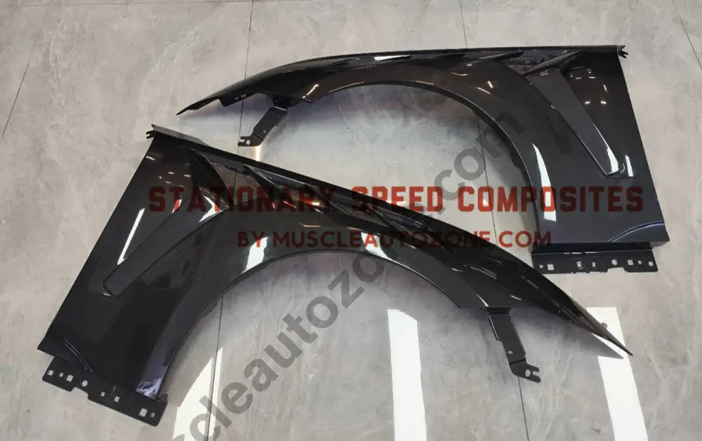 2024+ GT4-R GTD Dry Carbon Fiber Fenders