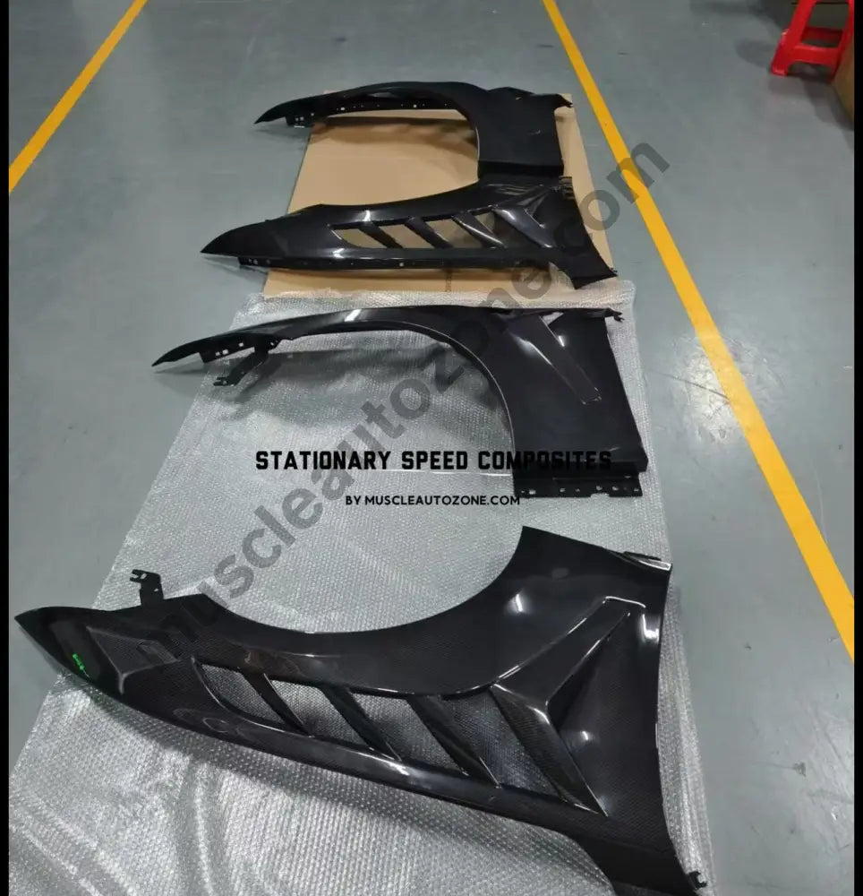 2024+ GT4-R GTD Dry Carbon Fiber Fenders