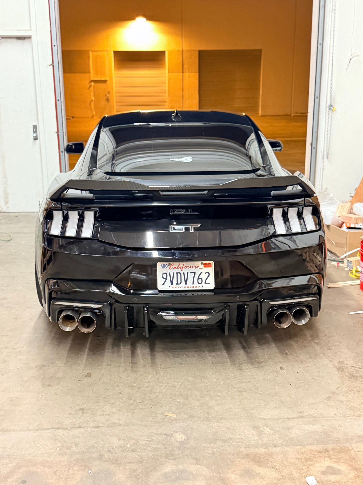 2024+ Mustang V2 Gloss Black Diffuser