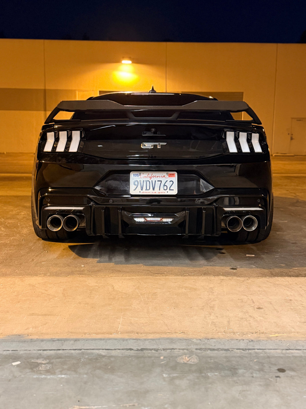 2024+ Mustang V2 Gloss Black Diffuser
