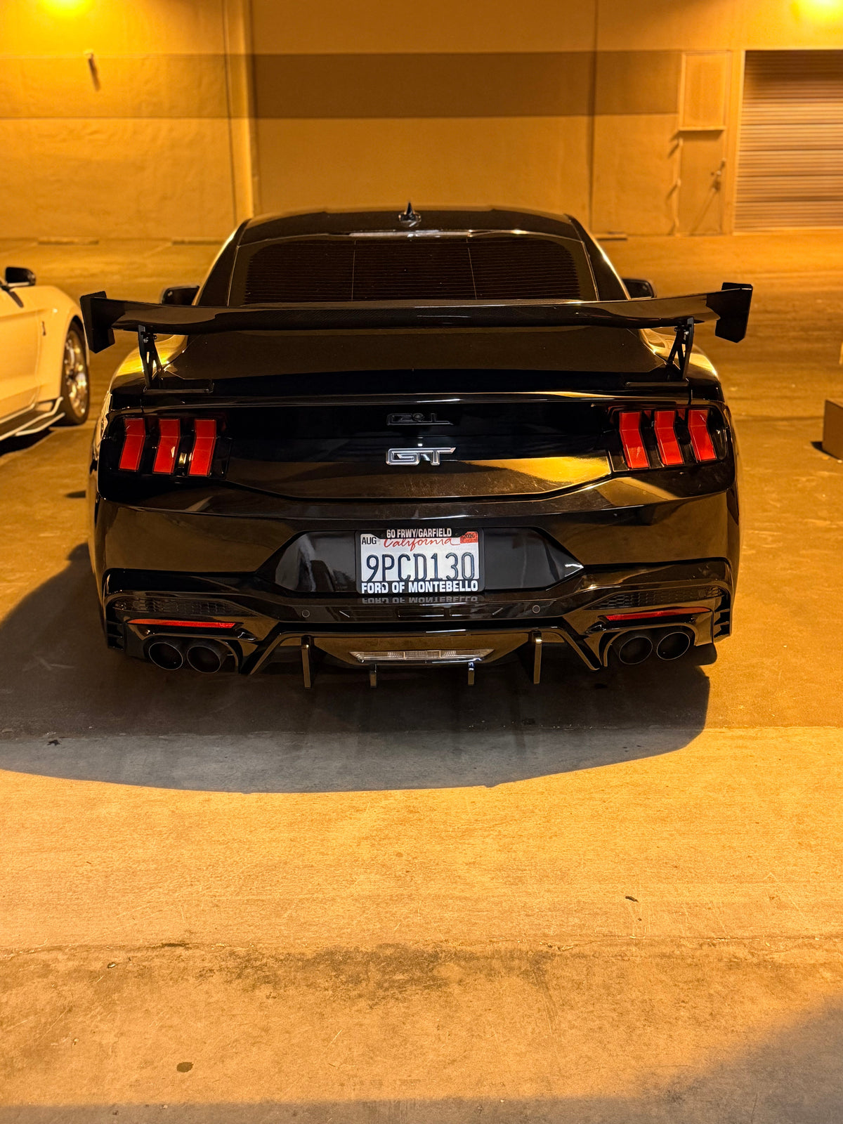 2024+ Mustang V3 Gloss Black Diffuser