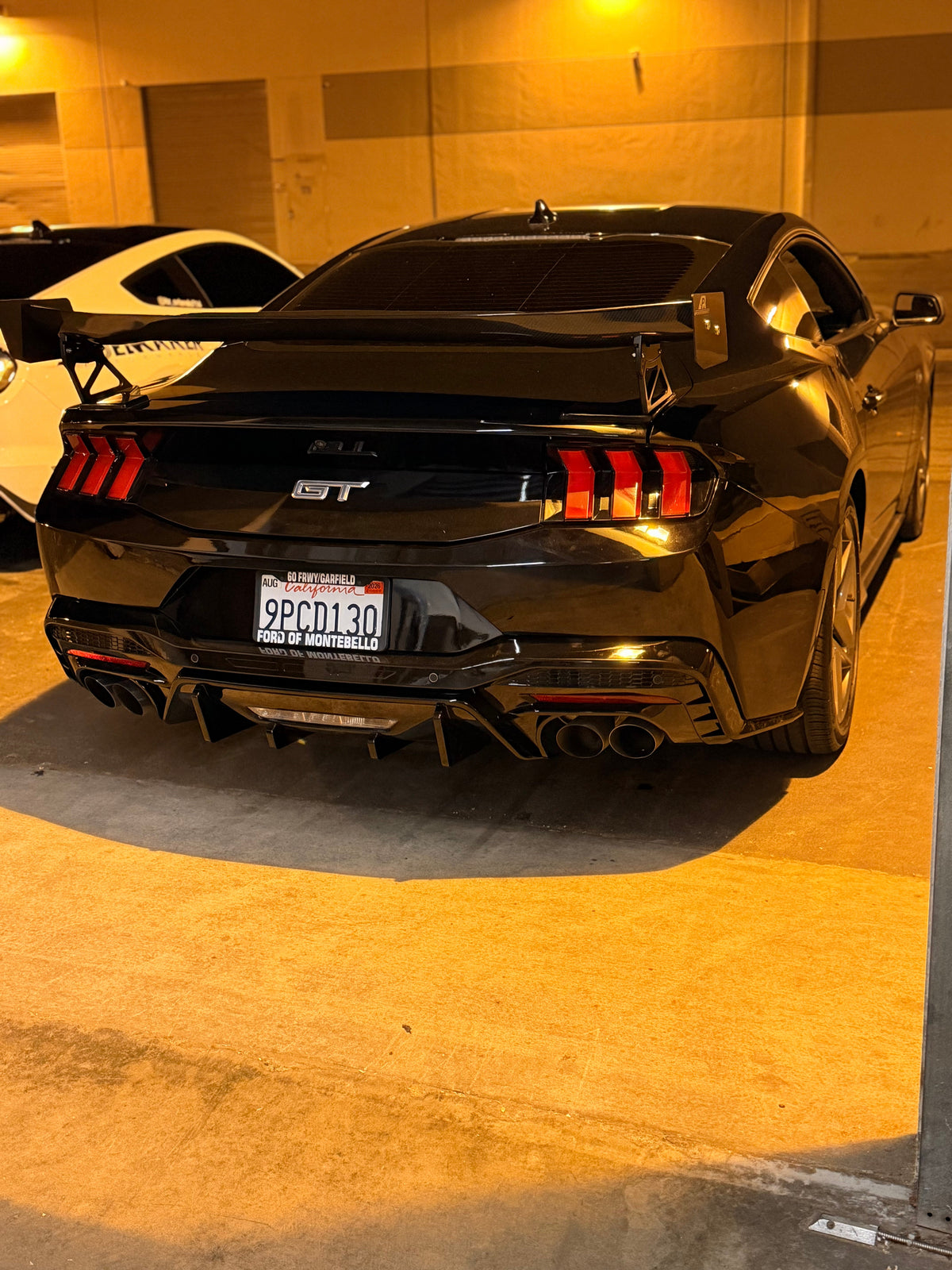 2024+ Mustang V3 Gloss Black Diffuser