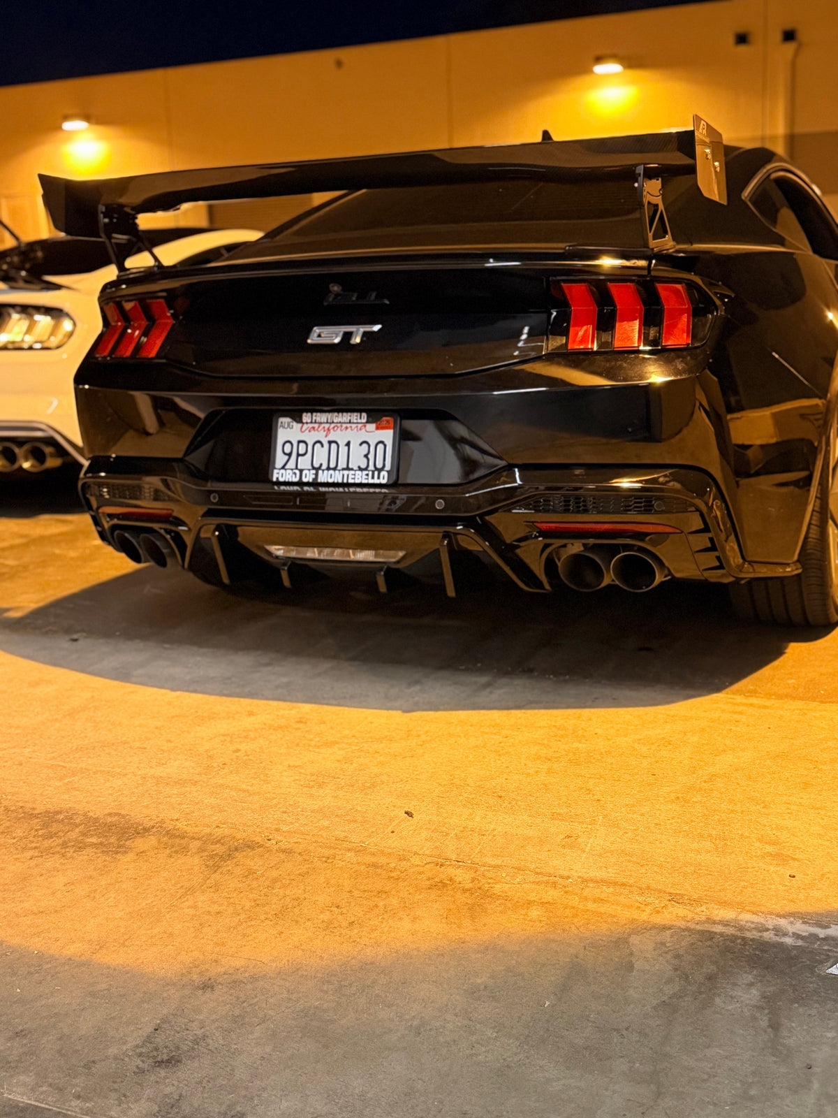 2024+ Mustang V3 Gloss Black Diffuser