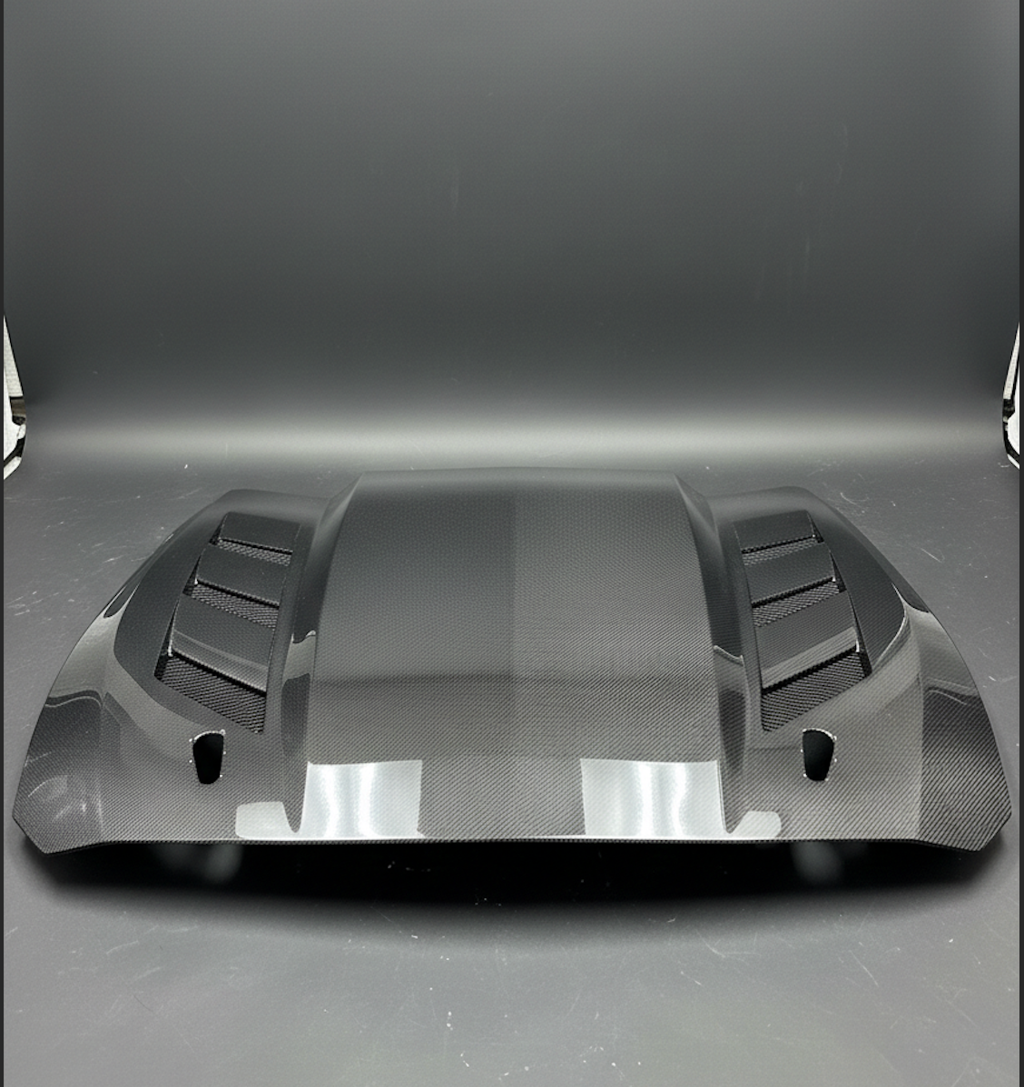 2015-2023 Mustang Carbon Fiber Viper AMS hood