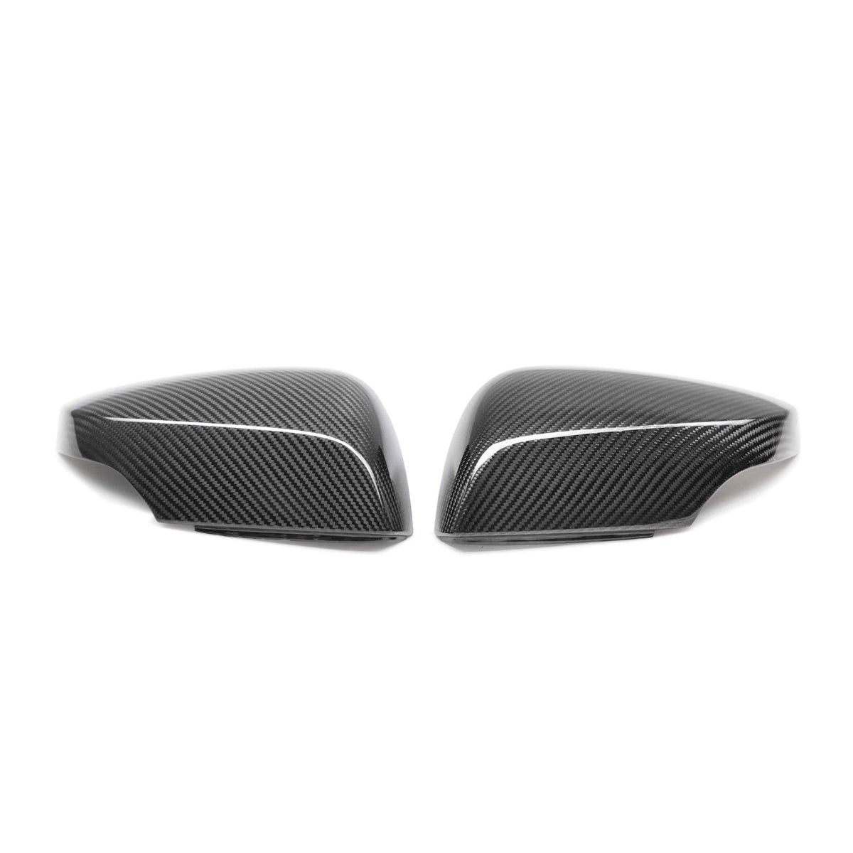 Carbon fiber mirror cover replacements for 2015-2021 Subaru WRX / STi