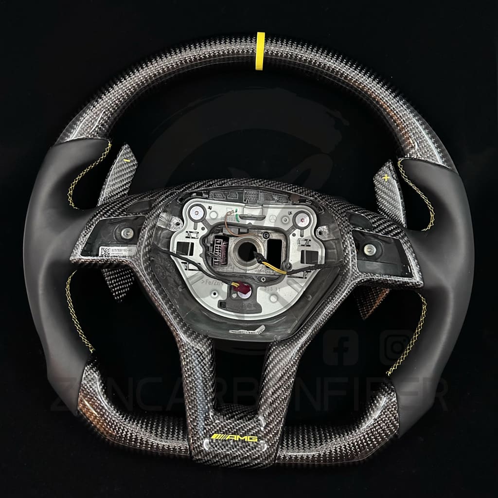 Mercedes Benz Carbon Fiber Steering Wheel