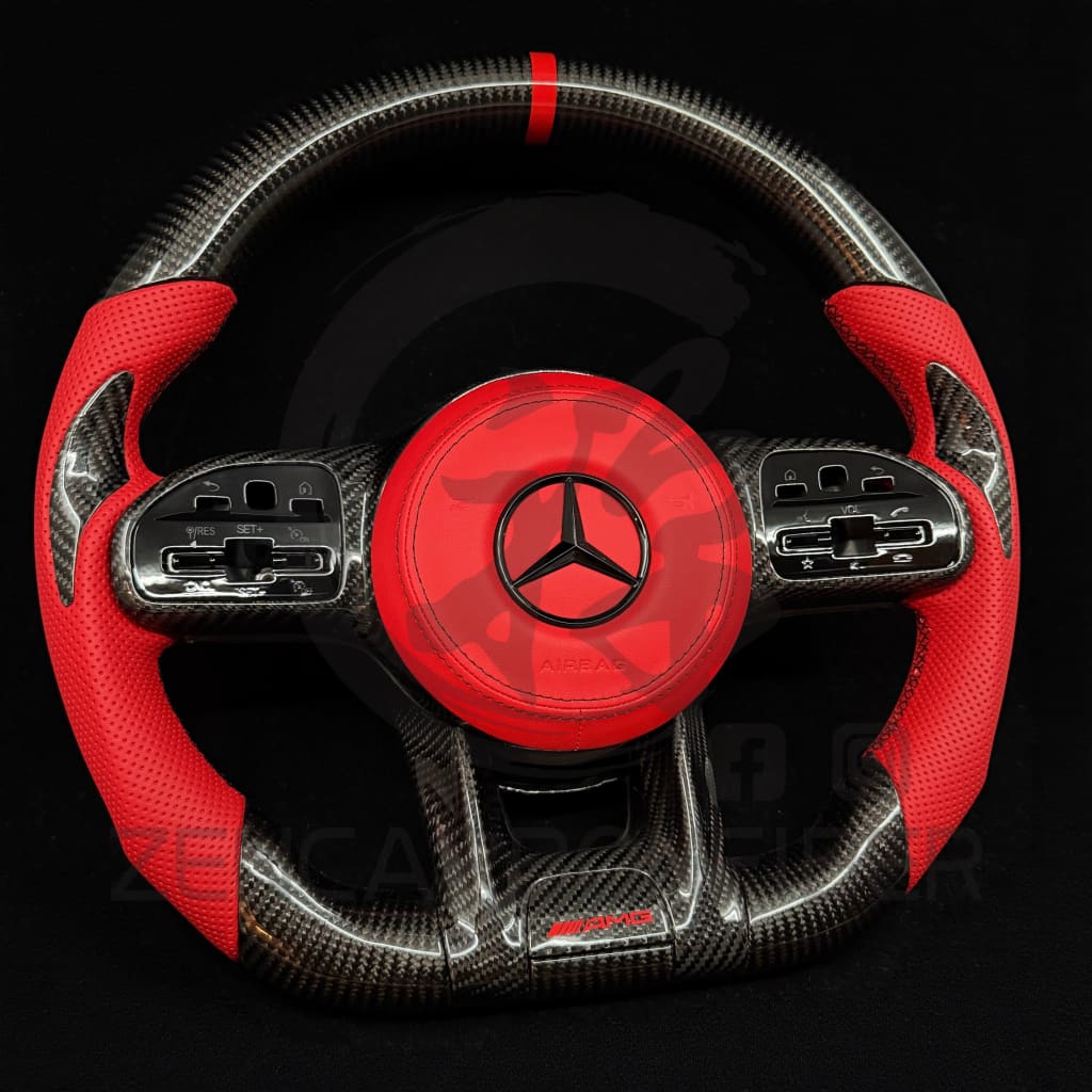 Mercedes Benz Carbon Fiber Steering Wheel