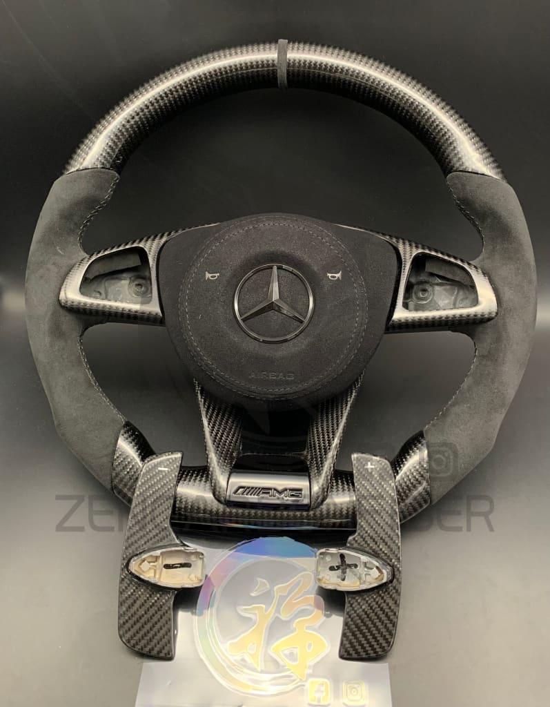 Mercedes Benz Carbon Fiber Steering Wheel