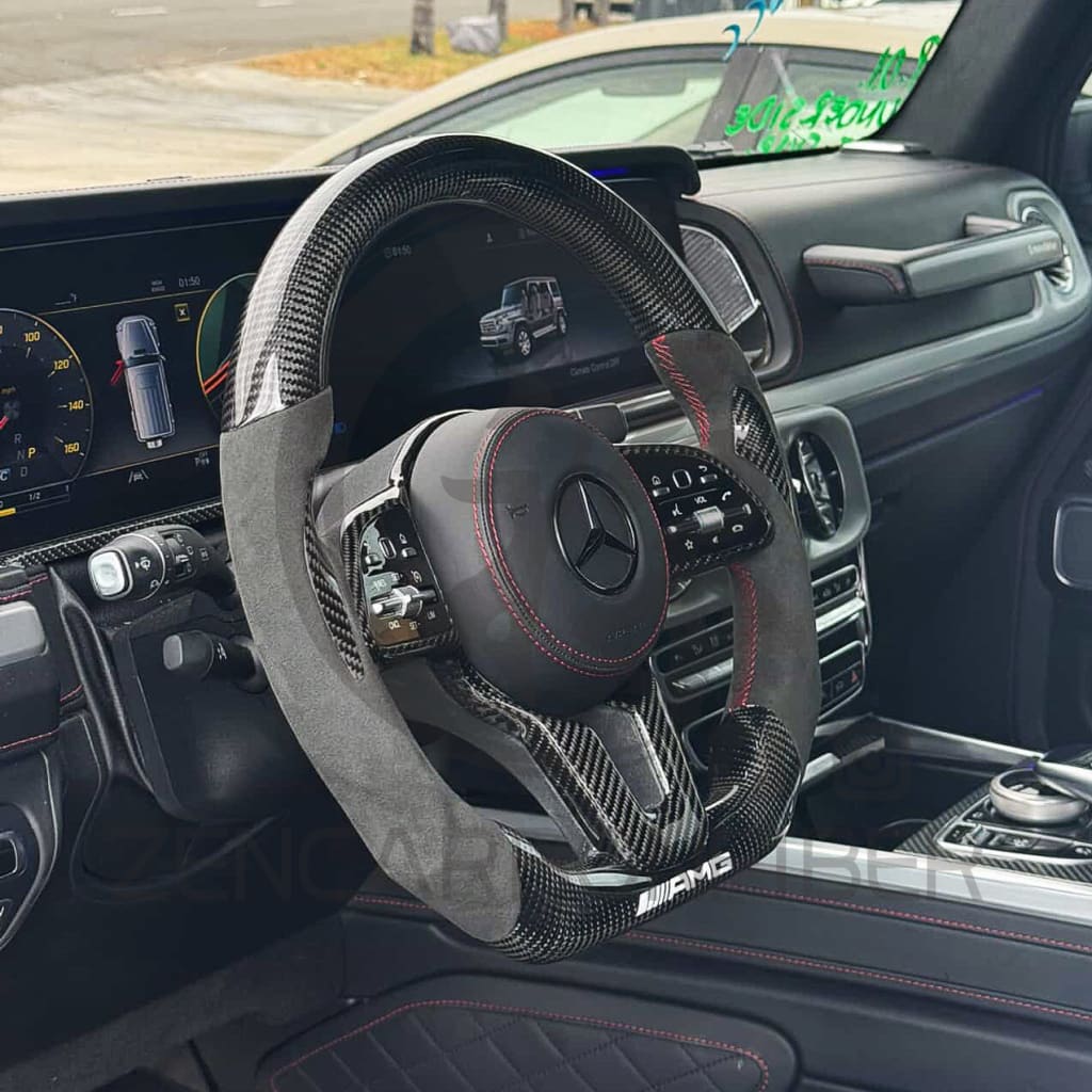 Mercedes Benz Carbon Fiber Steering Wheel