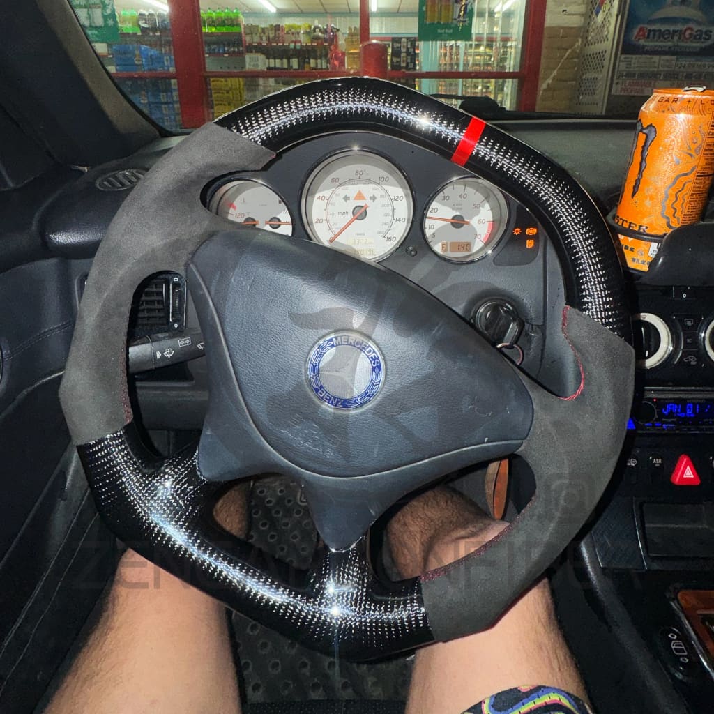 Mercedes Benz Carbon Fiber Steering Wheel