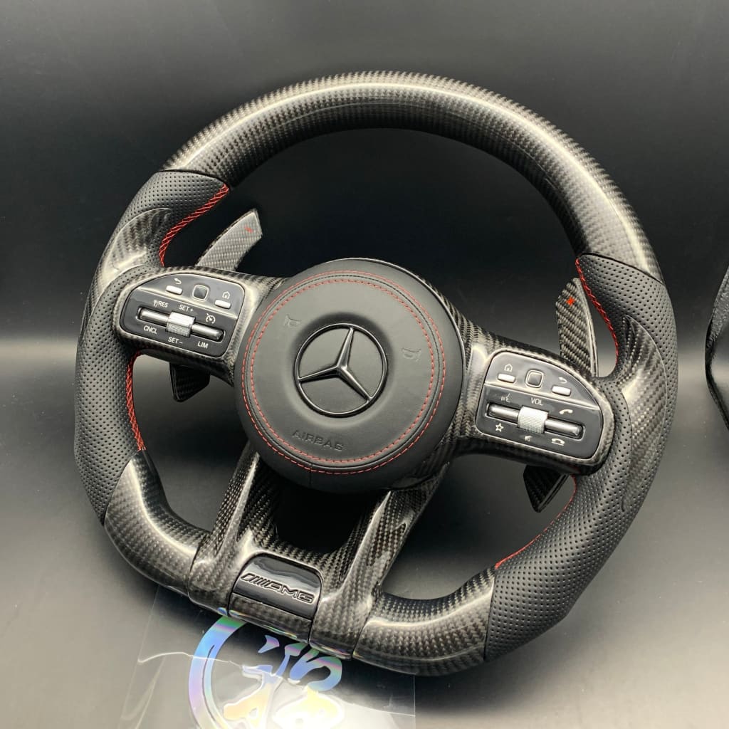 Mercedes Benz Carbon Fiber Steering Wheel
