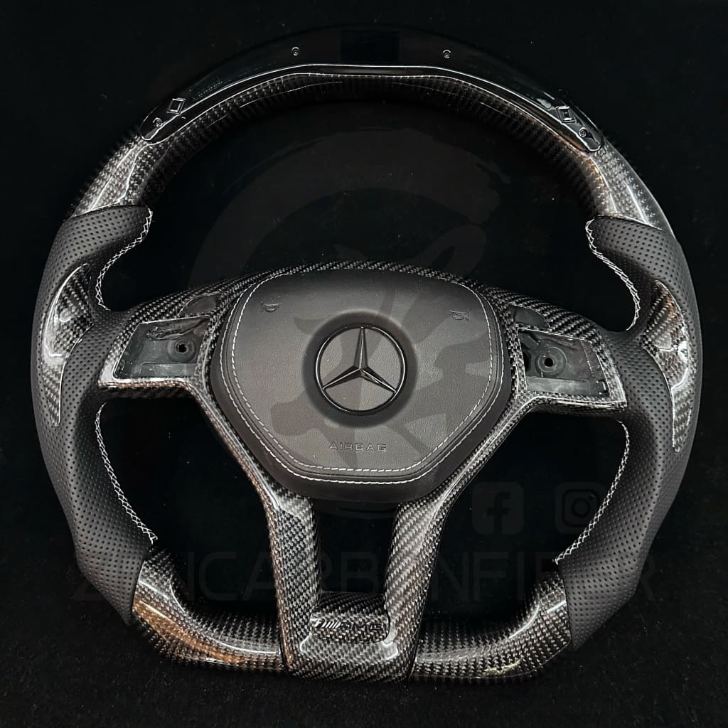 Mercedes Benz Carbon Fiber Steering Wheel