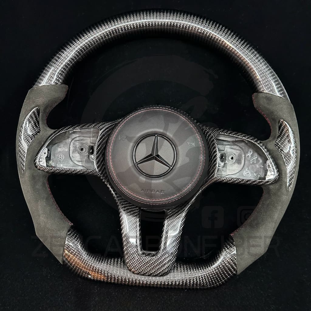 Mercedes Benz Carbon Fiber Steering Wheel