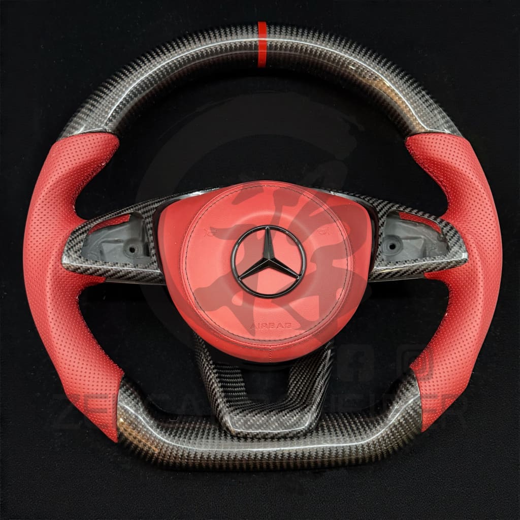 Mercedes Benz Carbon Fiber Steering Wheel
