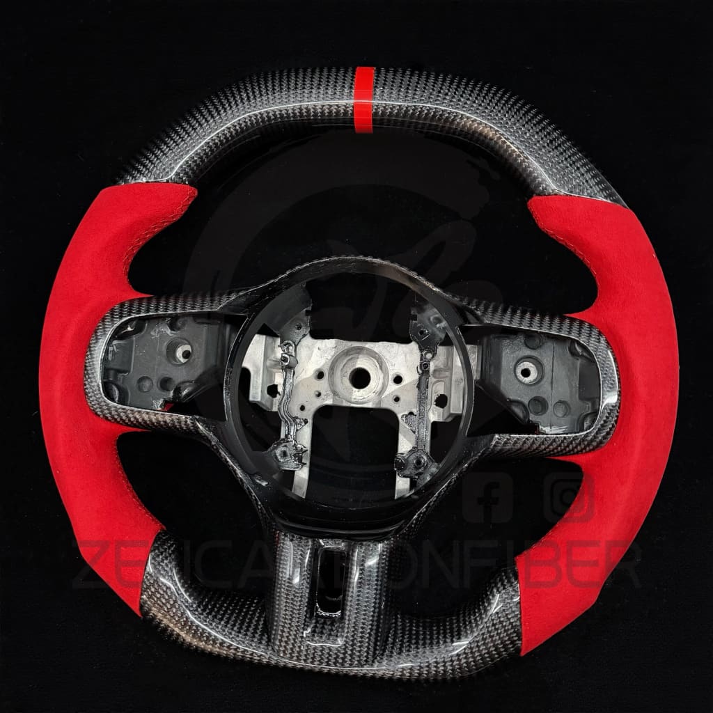Mitsubishi Lancer Evo X Carbon Fiber Steering Wheel