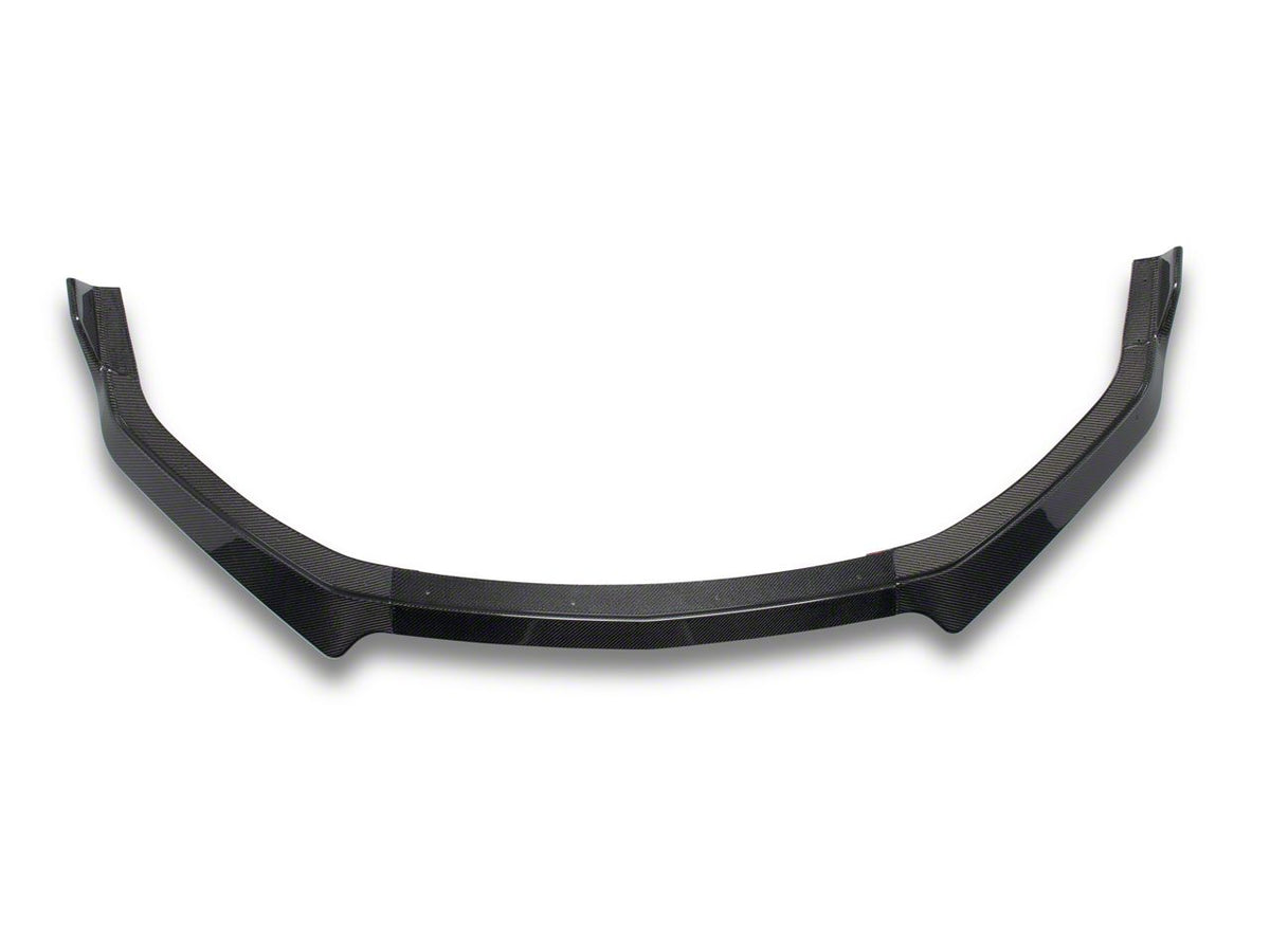 MMD 3-Piece Chin Spoiler; Carbon Fiber (24-26 Mustang GT, EcoBoost)