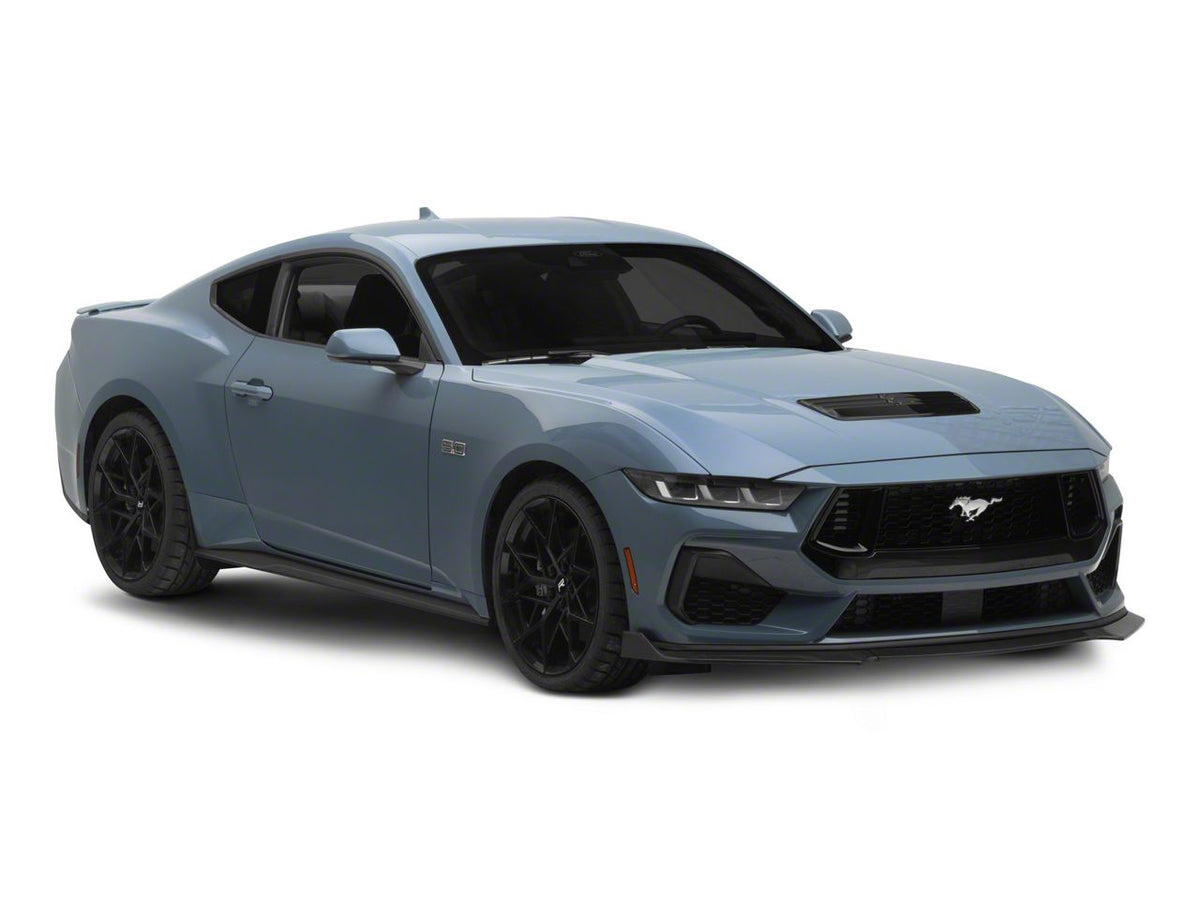 MMD 3-Piece Chin Spoiler; Carbon Fiber (24-26 Mustang GT, EcoBoost)