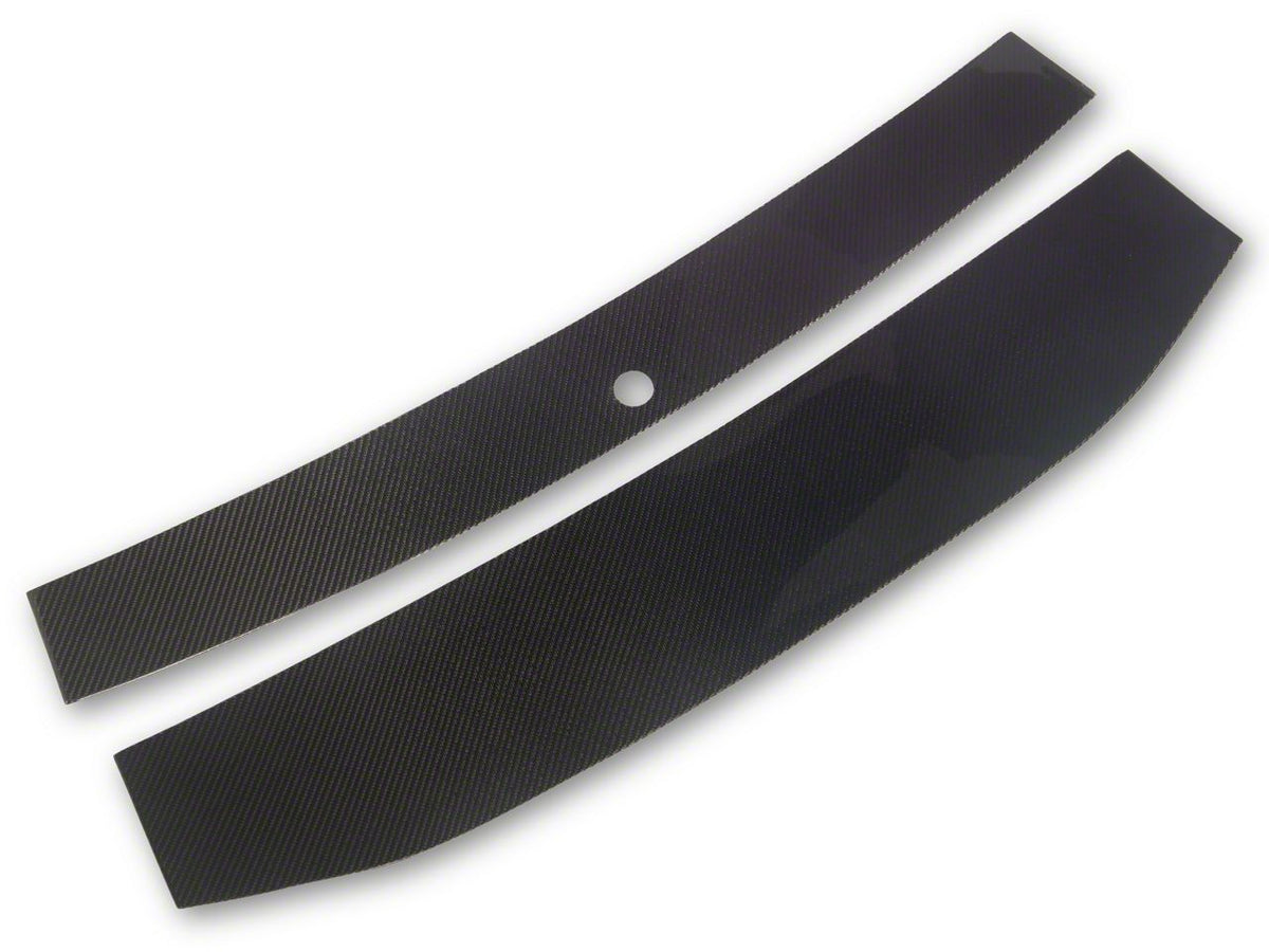 MMD Decklid Panel; Gloss Carbon Fiber (24-26 Mustang)