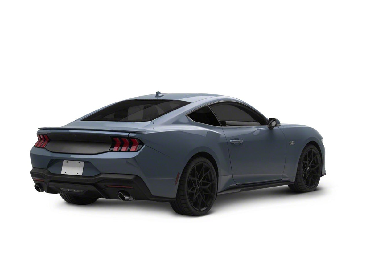 MMD Decklid Panel; Matte Carbon Fiber (24-26 Mustang)