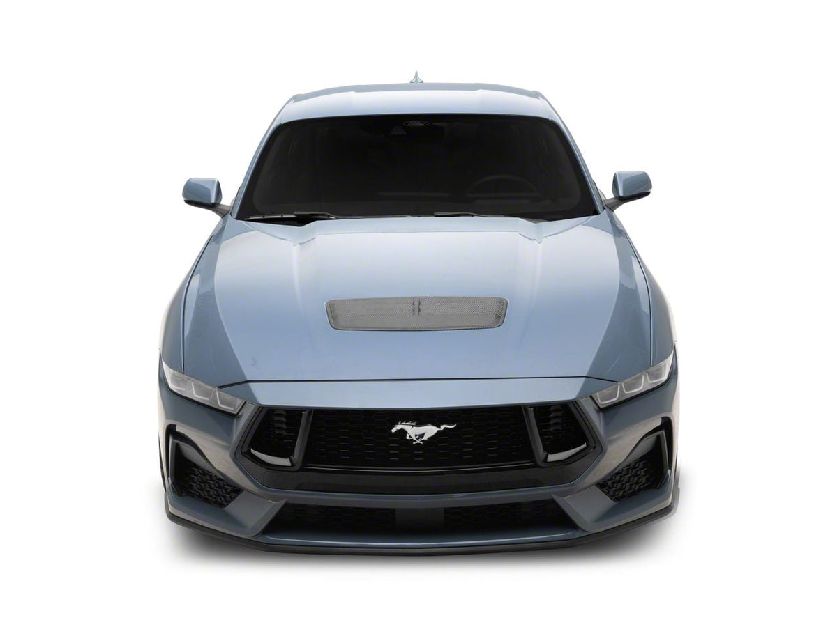 MMD Hood Vent; Matte Carbon Fiber (24-26 Mustang GT, Dark Horse)